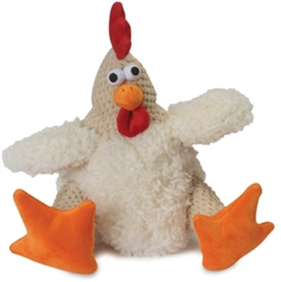 GoDog Checkers Chew Guard Squeaky Plush Dog Toys