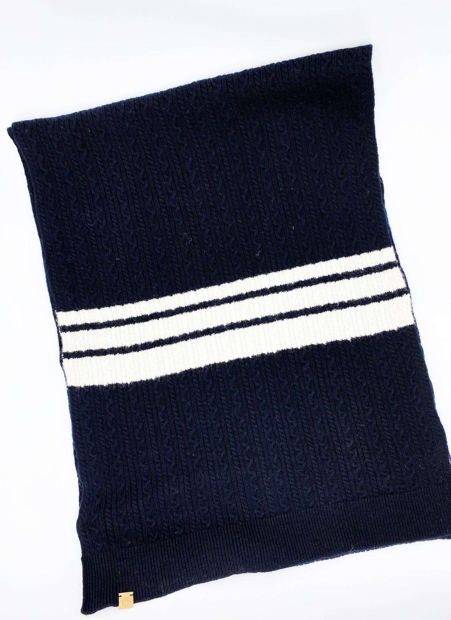 Cashmere Blend Scarf sets for Pets and their humans, Black and White